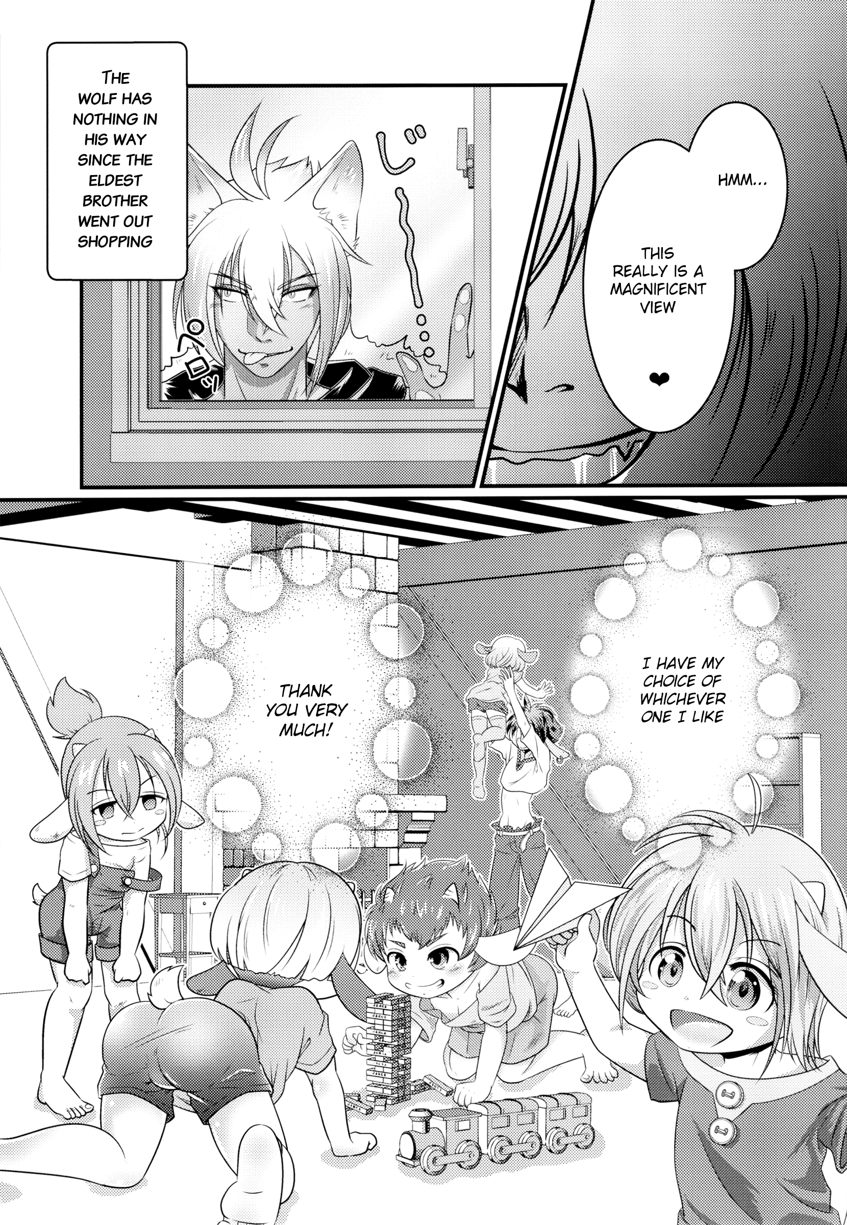 [Koneko Gumi, Shounen Marionette (Poron, Kuonji Shutaka, Namao)] Naisho no Otogibanashi [English] {Shotachan}_08.png